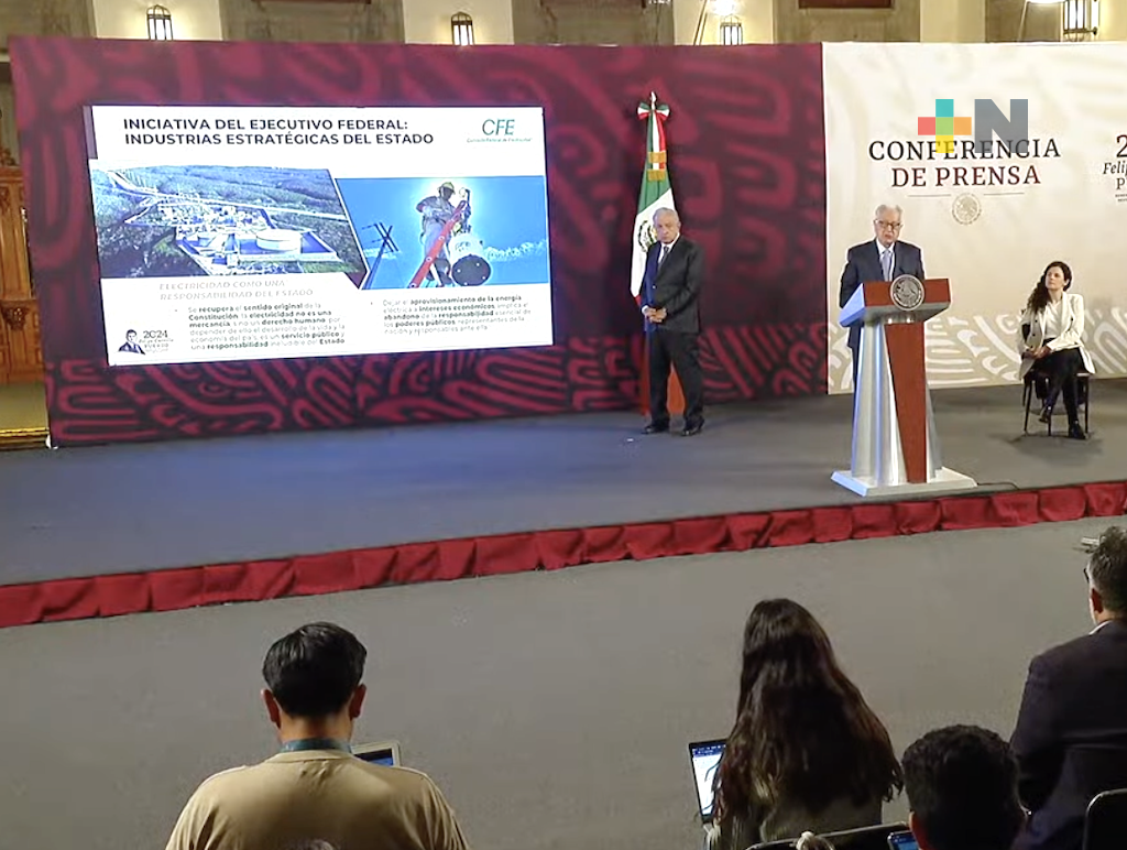 Manuel Bartlett revela detalles de iniciativa de reforma a CFE propuesta por el presidente